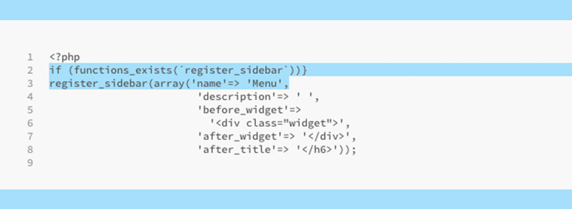 Wie mache ich mein WordPress Theme Widget-fähig?
